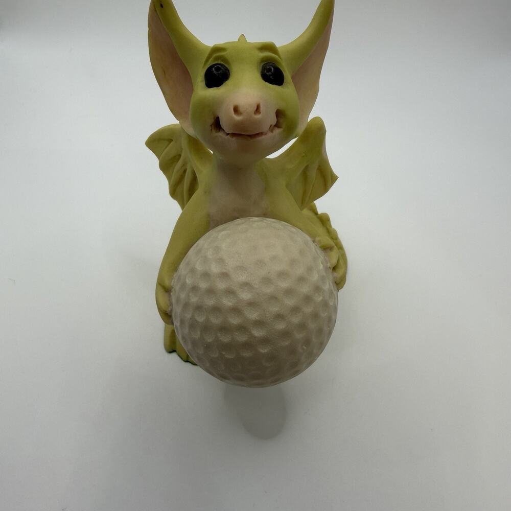 VTG Whimsical World Pocket Dragons “Putt Putt” Real Musgrave 1991 Golf Damaged